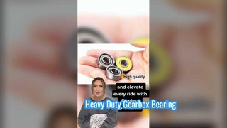 हाई स्पीड P5 608-2RS हाइब्रिड ABEC 9 स्केटबोर्ड बियरिंग्स क्रोम स्टील डीप ग्रूव बॉल