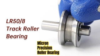 गुडेल वी गाइड ट्रैक रोलर बियरिंग एलआर50/8 एनपीपीयू (वी-ग्रूव प्रिसिजन गाइड व्हील बियरिंग)