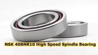 Gcr15 स्टील सामग्री NSK 40BNR10 कोणीय संपर्क बॉल बेयरिंग 40BNR10HTYNDUELP4Y