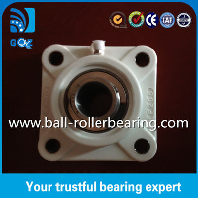 खरीदें सफेद आवास प्लास्टिक तकिया - ब्लॉक रैखिक गेंद बीयरिंग स्थायित्व UCF205-16 ऑनलाइन निर्माण