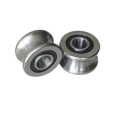 खरीदें यू ग्रूव SG25-2RS रेखीय गाइड रोलर लेयरिंग SG25 टेक्सटाइल मशीनरी के लिए 8x30x14 मिमी ऑनलाइन निर्माण