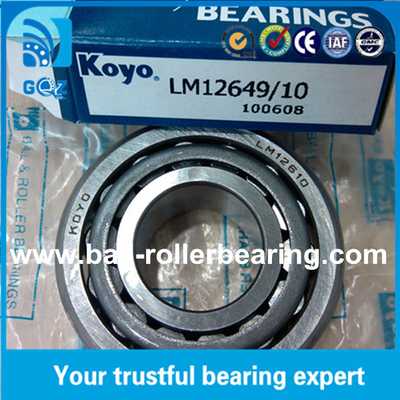 LM12649/10 कॉपर व्हील लेयरिंग Rodamientos KOYO उच्च परिशुद्धता