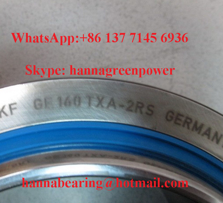 GE 140 TXA-2LS स्टील / PTFE कपड़े गोलाकार सादा असर रखरखाव मुक्त 140x210x90mm