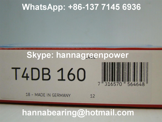 पतला प्रकार T4DB160 भारी भार टेपर रोलर असर 160x220x32mm
