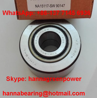 NA15117SW-90147 डबल रो टेपर रोलर असर 1.17x3.5x2इंच