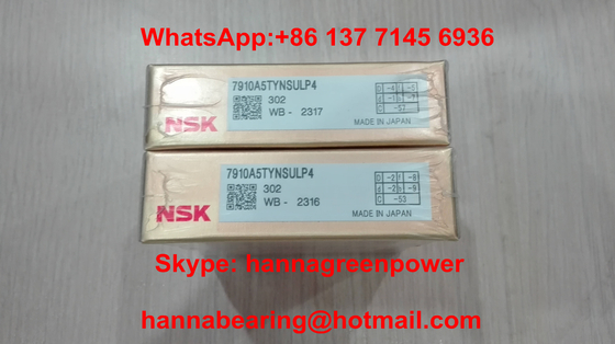 पॉलीआमाइड केज 7910A5TYNSULP4 25° एंजेल सिंगल रो रो रोलर लेयरिंग 50x72x12 मिमी