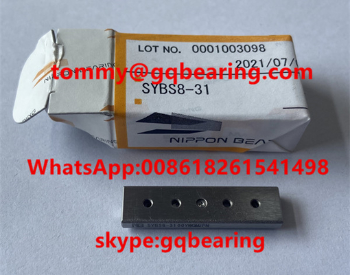 नोट SYBS8-31 लघु स्लाइड निप्पॉन SYBS 8-31 स्टेनलेस स्टील सामग्री सटीक रैखिक ब्लॉक