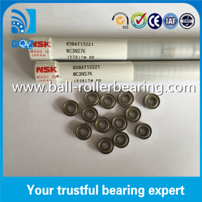ऑटोमोटिव डीप ग्रूव बॉल लेयरिंग MC3 क्लीयरेंस NSK 686ZZ 686AT12ZZ1 MC3NS7K