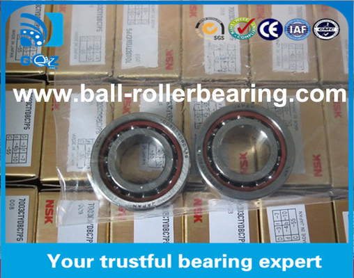 HCB7008-C-T-P4S स्पिंडल कोणीय संपर्क गेंद बीयरिंग HCB7008.C.T.P4S NSK 40 x 68 x 15 मिमी