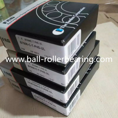 बैकेलाइट पिंजरे कोणीय संपर्क गेंद असर P4S प्रेसिजन FAG B7006-C-T-P4S-UL
