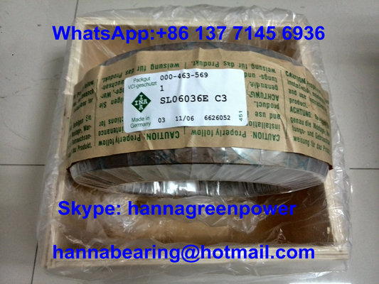 SL06036E C3 स्व संरेखण डबल रो सिलेंडर रोलर असर 180*280*120 मिमी
