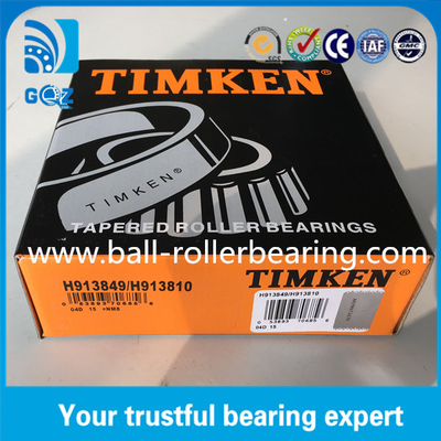 क्रोम स्टील कॉपरड रोलर लेयरिंग TIMKEN H913849 / H913810 ISO9001: 2008