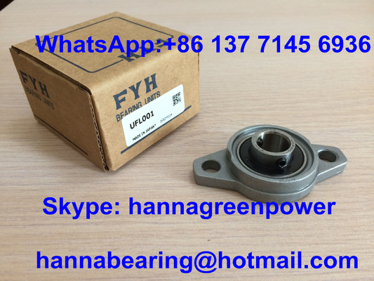UFL001 जस्ता मिश्र धातु तकिया ब्लॉक असर FL001 - U001 असर 12*38*63mm