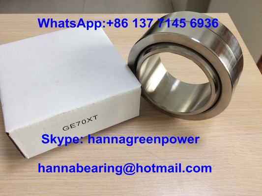 GE70XT स्टेनलेस स्टील गोलाकार सादा असर GE70XT/X स्लाइडिंग असर 70 * 105 * 49 मिमी