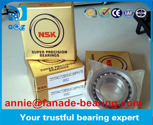 HCB7026-C-2RSD-T-P4S हाई स्पीड स्पिंडल लेयरिंग 130x200x33 मिमी कोणीय संपर्क बॉल लेयरिंग