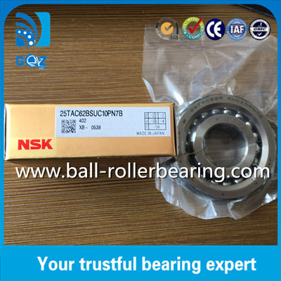 स्पिंडल बॉल सपोर्ट सुपर प्रेसिजन लेयरिंग NSK 25TAC62BSUC10PN7B 25*62*15mm