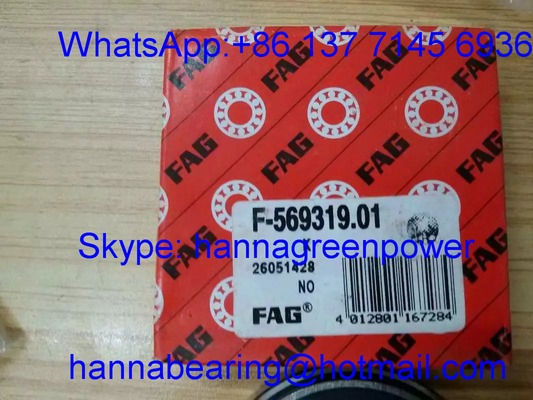 F-569319.01 ALDL एकल पंक्ति ऑटोमोटिव बीयरिंग्स गहरी ग्रूव बॉल बीयरिंग / व्हील बीयरिंग 35x67x14 मिमी