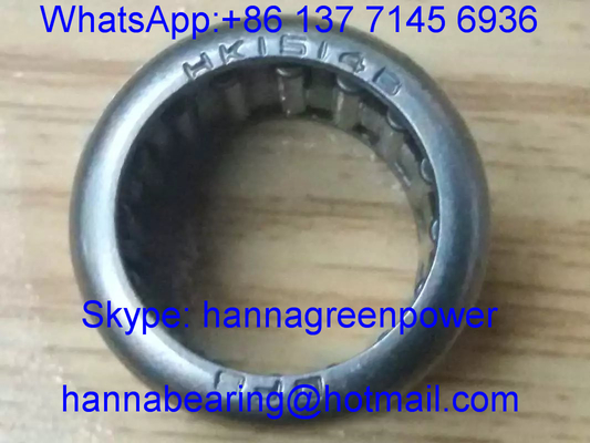 HK1514B / HK1514-RS / HK1514 / IR12X15X16 पिंजरे के साथ खींचा कप सुई रोलर असर