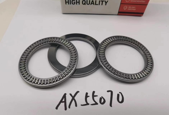 AX55070 धातुकर्म मशीनरी के लिए धक्का सुई रोलर असर 50 X 70 X 5 मिमी