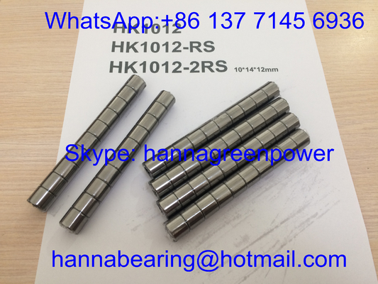HK101412 / HK1012 / HK1012-RS / HK1012-2RS सील के साथ खींचा कप सुई रोलर असर 10 * 14 * 12 मिमी