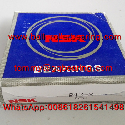C0 क्लीयरेंस NSK B43-8 B43-8UR ऑटोमोटिव गियरबॉक्स के लिए डीप ग्रूव बॉल असर