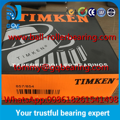 स्टैम्प्ड स्टील केज TIMKEN 857/854 857-854 इंच श्रृंखला कॉपर रोलर असर