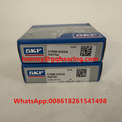 SKF S7008 ACEGA/HCP4A सुपर प्रेसिजन एंगुलर कॉन्टैक्ट बॉल लेयरिंग स्पिंडल लेयरिंग