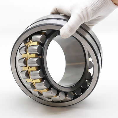 FAG 23128-E1A-XL-M गोलाकार रोलर बेयरिंग 2318 डबल रो बेयरिंग पीतल पिंजरे की सामग्री 140x225x68mm