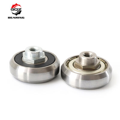 C35 प्रिज़्मेटिक रोलर C35-2RS ZZ कॉम्पैक्ट T- और U-रेल के लिए रेल आकार 35mm संकेंद्रित स्टड डबल शील्ड