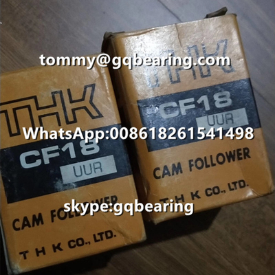 THK CF24-1RA हेक्सागोन सॉकेट कैम फॉलोअर लेयरिंग के साथ गोलाकार बाहरी अंगूठी रोलर ट्रैक लेयरिंग