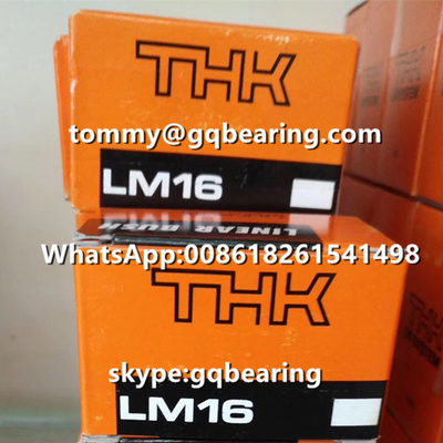उच्च परिशुद्धता जापान मूल THK LM16 LM16UU मानक प्रकार रैखिक स्लाइड असर