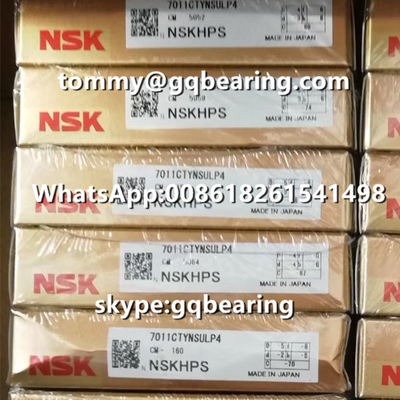15 डिग्री संपर्क कोण एकल सार्वभौमिक NSK 7011CTYNSULP4 कोणीय संपर्क गेंद असर