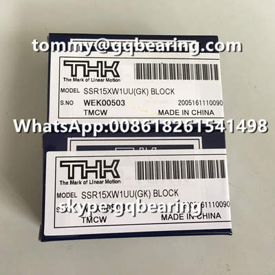 जापान मूल THK SSR15XW1UU(GK) रैखिक ब्लॉक THK SSR15XW रैखिक स्लाइड