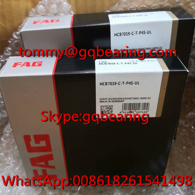 सिरेमिक सामग्री गेंदों FAG HCB7019- C- T- P4S- UL सुपर परिशुद्धता कोणीय संपर्क गेंद असर