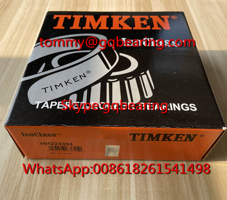 Gcr15 स्टील TIMKEN HH224334 / HH224310 इंच आयाम कॉपर रोलर असर