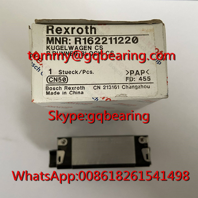 कार्बन स्टील सामग्री Rexroth R205D81320 रनर ब्लॉक KWE-020-SLS-C1-H-1 बॉल रेल रनर ब्लॉक