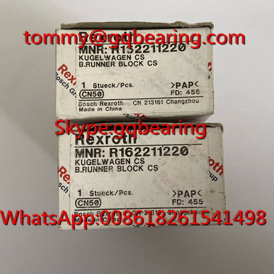 कार्बन स्टील सामग्री रेक्सरोथ R205A22320 रनर ब्लॉक R205A22320 FNS KWE-025-FNS-C2-H-1 रैखिक ब्लॉक