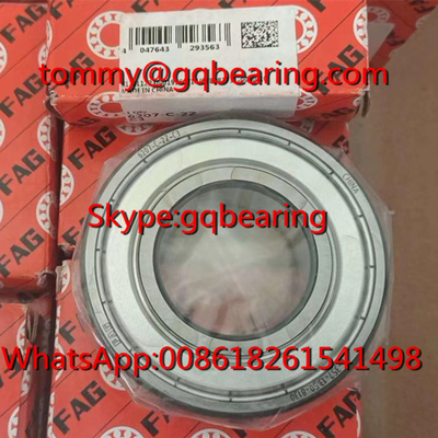Gcr15 स्टील सामग्री धातु गहरी शिकंजा ऑटोमोटिव असर SHIELDED FAG 6207-C-2Z-C3 असर