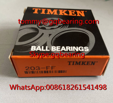 TIMKEN 203-FF एकल पंक्ति गहरी ग्रूव बॉल लेयरिंग Timken अल्टरनेटर प्रतिस्थापन लेयरिंग 203FF