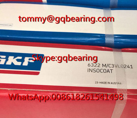 ऑस्ट्रिया उत्पत्ति SKF 6322M/C3VL0241 INSOCOAT गहरी ग्रूव बॉल लेयरिंग