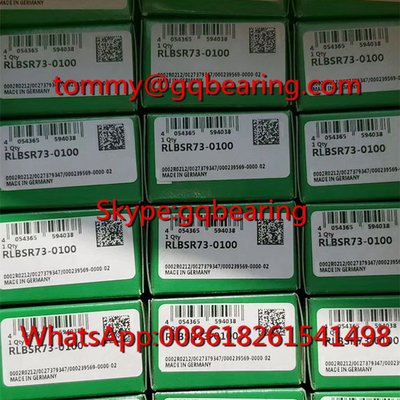 GCR15 स्टील सामग्री INA RLBSR73-0100 कपड़ा मशीन एकल पंक्ति गहरी ग्रूव गेंद असर
