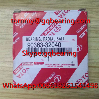 NACHI 32BC08S4Z डीप ग्रूव बॉल लेयरिंग टोयोटा 90363-32040 रेडियल बॉल लेयरिंग