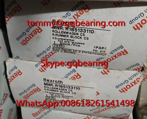 रेक्सरोथ R185133110 रोलर रेल रनर ब्लॉक बॉश R185133110 रैखिक असर