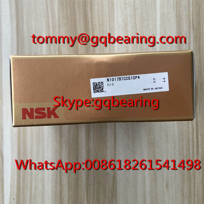 P4 प्रेसिजन NSK N1017BTCCG10P4 सिलेंडर रोलर असर N1017 स्पिंडल असर