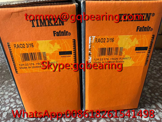 कास्ट आयरन सामग्री TIMKEN RAO2 3/16 दो बोल्ट मध्यम शुल्क तकिया ब्लॉक गेंद असर