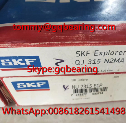 SKF QJ315 N2MA चार बिंदु संपर्क गेंद असर QJ315N2MA हवा कंप्रेसर असर