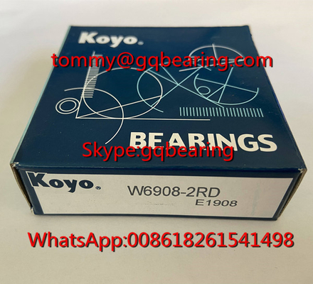 व्हील हब सिंगल रो डीप ग्रूव बॉल लेयरिंग W6908-2RS 40*64*12mm