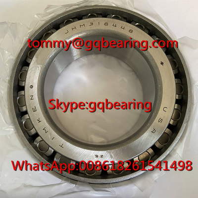 GCR15 स्टील सामग्री TIMKEN JHM318448/JHM318410 ऑटोमोटिव कॉपरड रोलर असर
