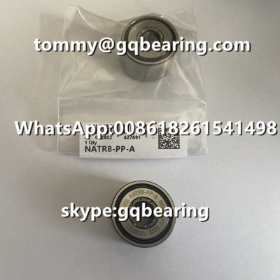 NATR8-PP-A 8mm बोर योक प्रकार ट्रैक रोलर असर OD 24mm