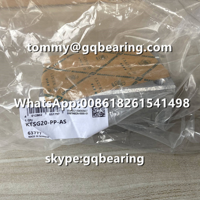 KTSG25-PP-AS 20mm बोर Gcr15 रैखिक गेंद असर स्व संरेखण 20*50*60mm